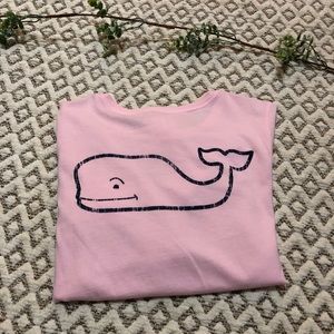 💝Vineyard Vines Graphic Whale Long Sleeve Tee
